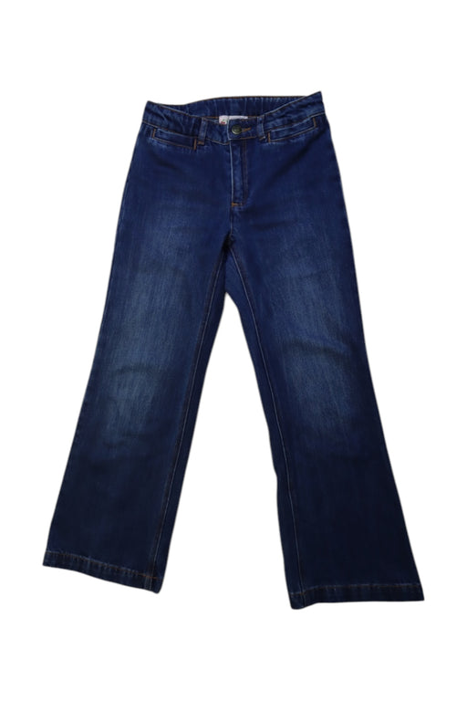 A Navy Jeans from Bonpoint in size 10Y for girl. (Front View)