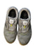 A Grey Sneakers from Adidas in size 11Y for girl. (Back View)