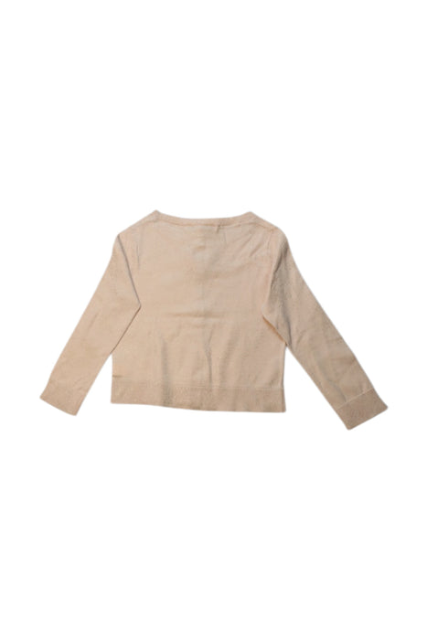 A Beige Cardigans from Bonpoint in size 3T for girl. (Back View)