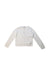 A White Cardigans from Tartine et Chocolat in size 3T for girl. (Front View)