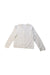 A White Cardigans from Tartine et Chocolat in size 3T for girl. (Back View)