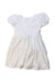 A White Short Sleeve Dresses from Tahari in size 3T for girl. (Front View)