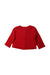 A Red Cardigans from Double B Mikihouse in size 18-24M for girl. (Back View)