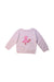 A Pink Long Sleeve Tops from Jacadi in size 2T for girl. (Front View)