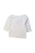 A White Long Sleeve Tops from Janie & Jack in size 3T for girl. (Back View)