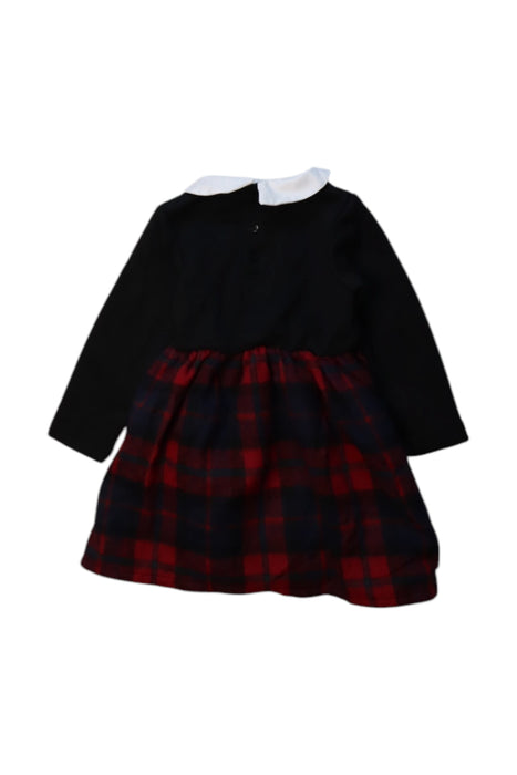 A Black Skirt Sets from Petit Main in size 2T for girl. (Back View)