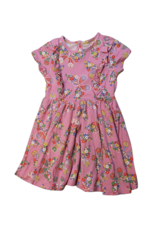 A Multicolour Short Sleeve Dresses from Jojo Maman Bébé in size 3T for girl. (Front View)