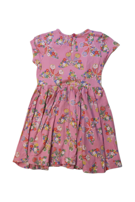 A Multicolour Short Sleeve Dresses from Jojo Maman Bébé in size 3T for girl. (Back View)