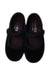 A Black Flats from Cienta in size 3T for girl. (Back View)