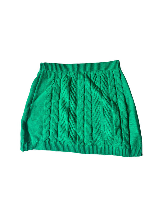 A Green Short Skirts from Seed in size 8Y for girl. (Front View)