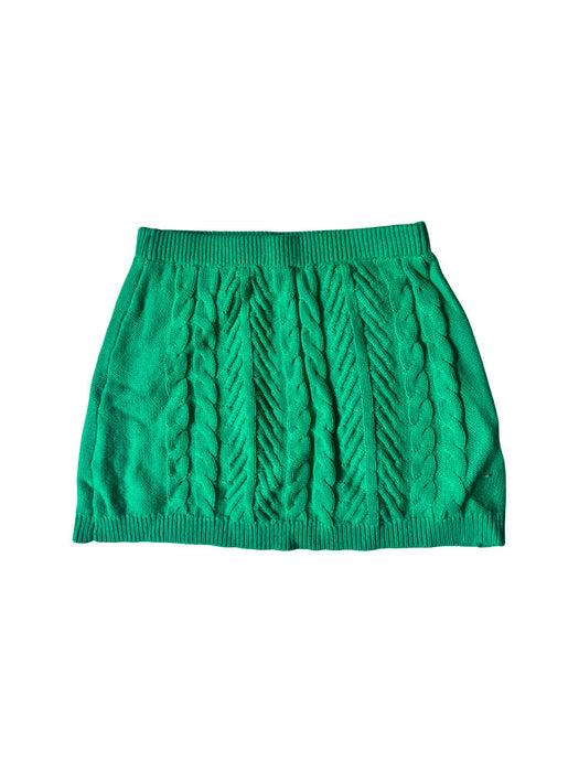 A Green Short Skirts from Seed in size 8Y for girl. (Back View)