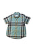 A Multicolor Short Sleeve Shirts from Burberry in size 4T for boy. (Front View)