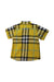 A Multicolour Short Sleeve Shirts from Burberry in size 4T for boy. (Back View)