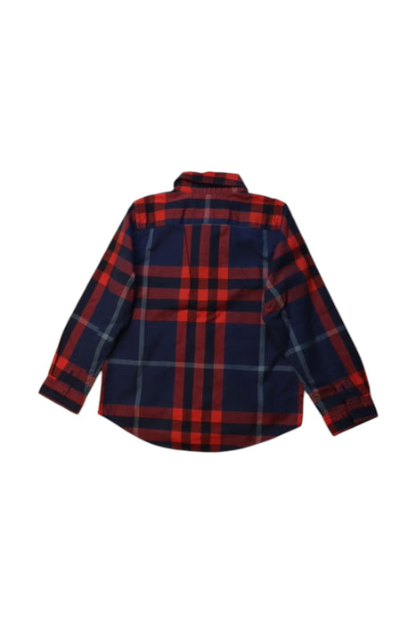 A Multicolour Long Sleeve Shirts from Burberry in size 4T for boy. (Back View)