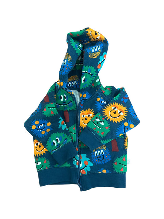 A Blue Zippered Sweatshirts from Stella McCartney in size 6-12M for neutral. (Front View)
