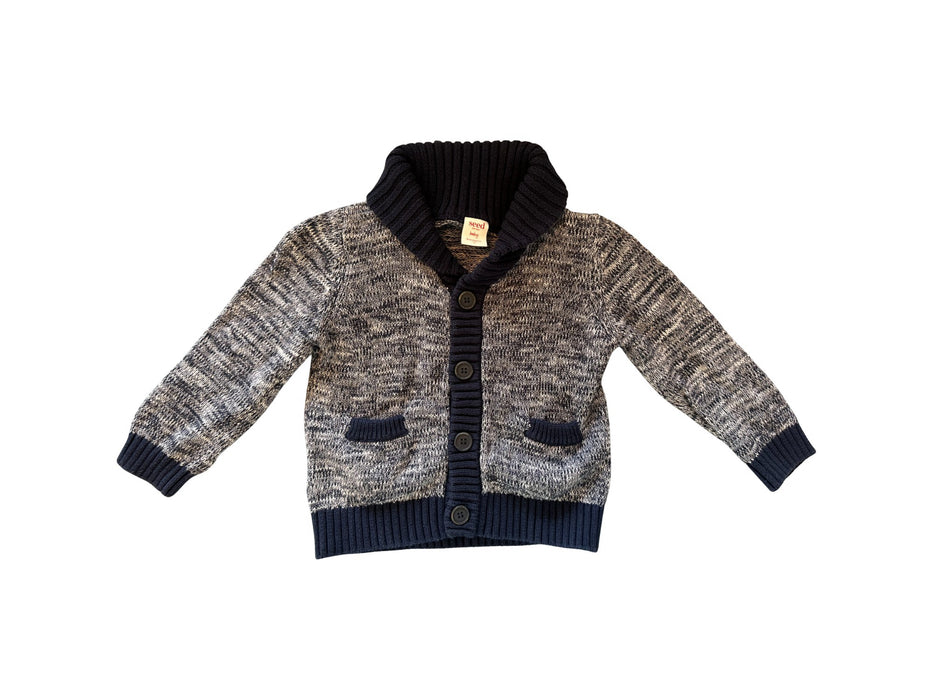 A Navy Cardigans from Seed in size 18-24M for neutral. (Front View)