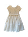 A Ivory Short Sleeve Dresses from Polo Ralph Lauren in size 5T for girl. (Front View)