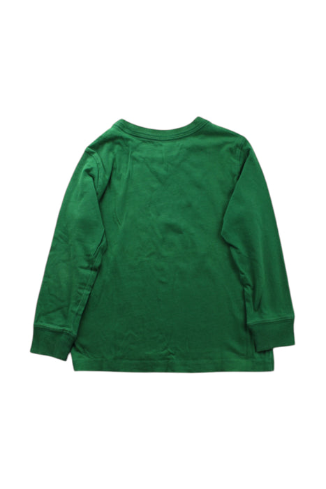 A Green Long Sleeve T Shirts from Polo Ralph Lauren in size 3T for boy. (Back View)