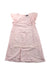 A Pink Short Sleeve Dresses from Polo Ralph Lauren in size 5T for girl. (Front View)