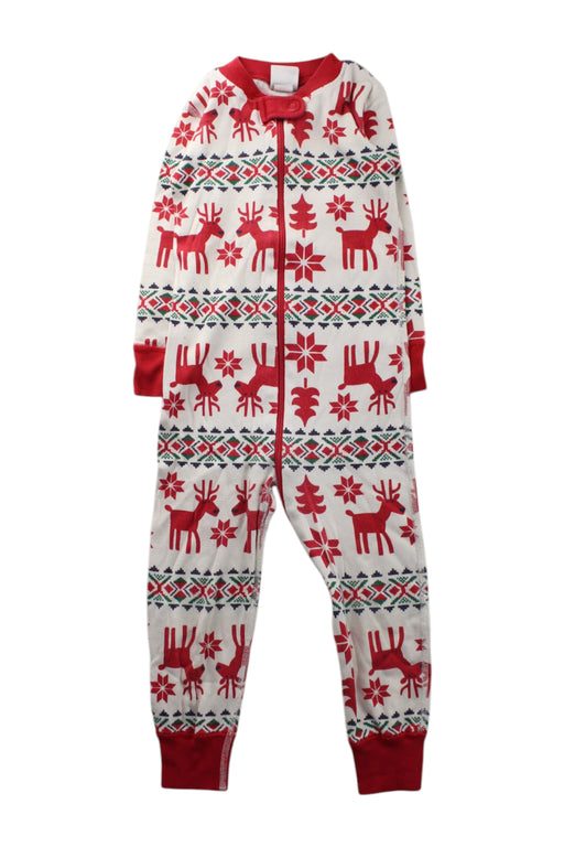 A Red Onesies from Hanna Andersson in size 3T for neutral. (Front View)