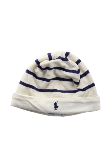 A White Beanies from Ralph Lauren in size O/S for neutral. (Front View)