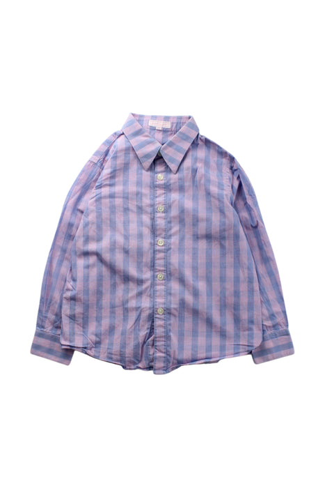 A Blue Long Sleeve Shirts from Nicholas & Bears in size 6T for boy. (Front View)