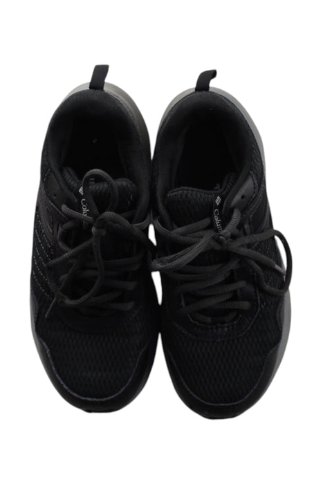 A Black Sneakers from Columbia in size 11Y for neutral. (Back View)