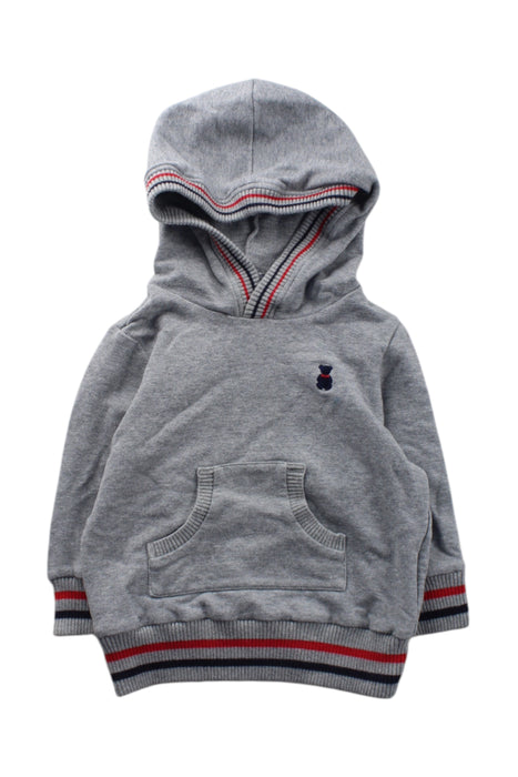 A Grey Hooded Sweatshirts from Nicholas & Bears in size 2T for neutral. (Front View)