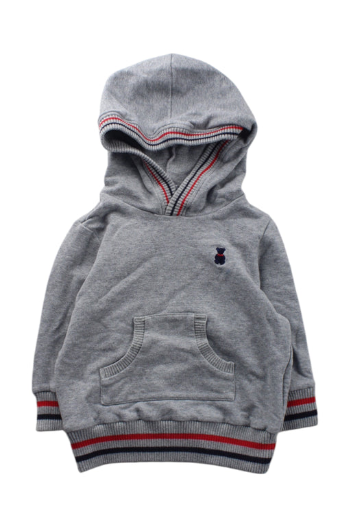A Grey Hooded Sweatshirts from Nicholas & Bears in size 2T for neutral. (Front View)