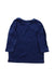 A Navy Long Sleeve T Shirts from Seed in size 3-6M for neutral. (Back View)