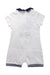 A White Short Sleeve Rompers from Nicholas & Bears in size 6-12M for neutral. (Back View)