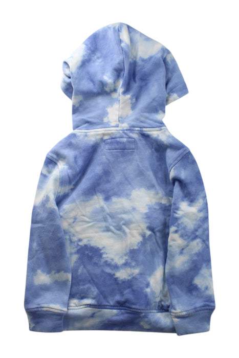 A Blue Hooded Sweatshirts from Abercrombie & Fitch in size 5T for neutral. (Back View)