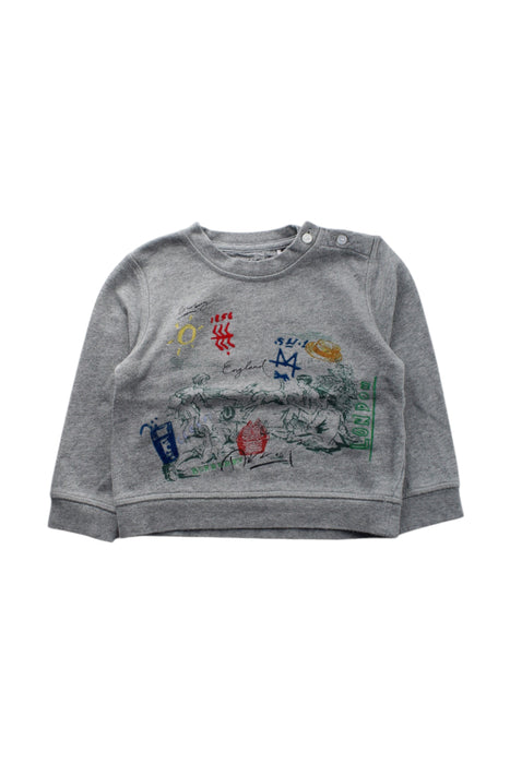 A Multicolour Crewneck Sweatshirts from Burberry in size 12-18M for neutral. (Front View)