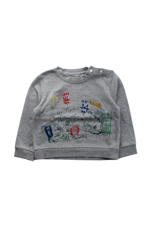 A Multicolour Crewneck Sweatshirts from Burberry in size 12-18M for neutral. (Front View)