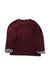 A Burgundy Long Sleeve T Shirts from Petit Bateau in size 2T for neutral. (Back View)