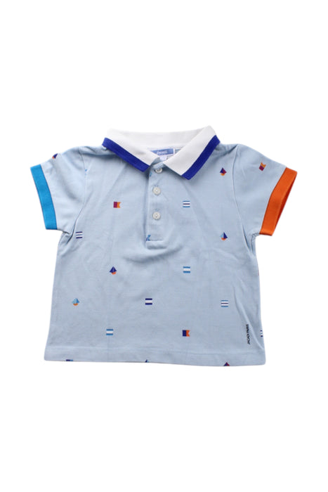 A Multicolour Short Sleeve Polos from Jacadi in size 2T for neutral. (Front View)
