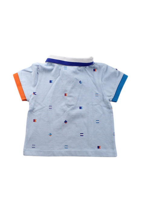 A Multicolour Short Sleeve Polos from Jacadi in size 2T for neutral. (Back View)