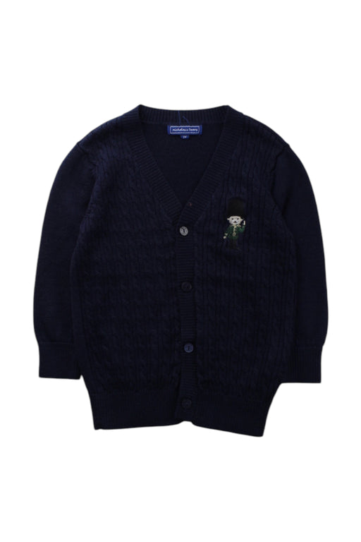 A Navy Cardigans from Nicholas & Bears in size 2T for neutral. (Front View)