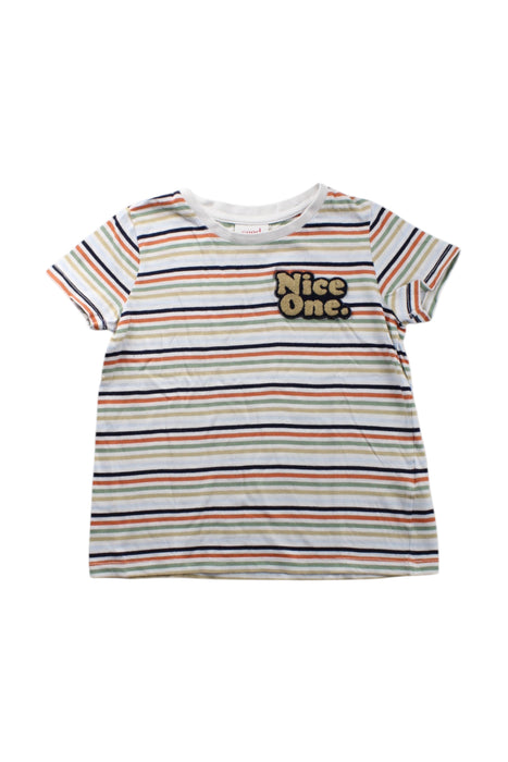 A Multicolour Short Sleeve T Shirts from Seed in size 4T for neutral. (Front View)