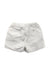 A White Shorts from Petit Bateau in size 3T for neutral. (Back View)