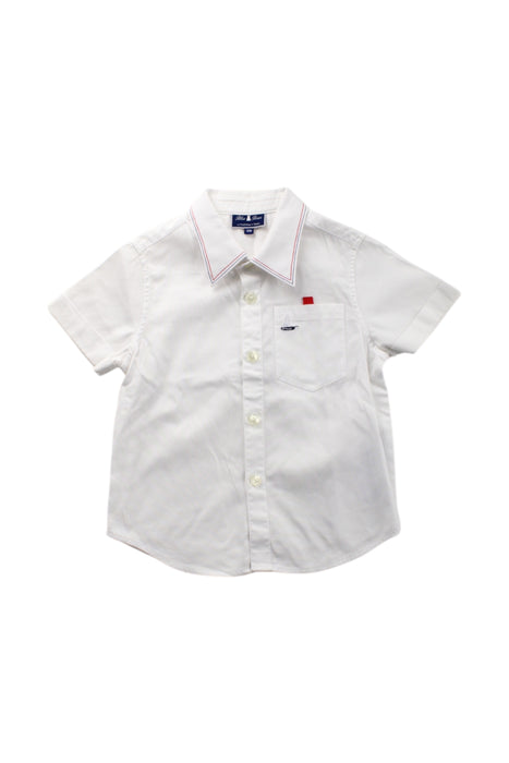 A White Short Sleeve Shirts from Nicholas & Bears in size 12-18M for boy. (Front View)