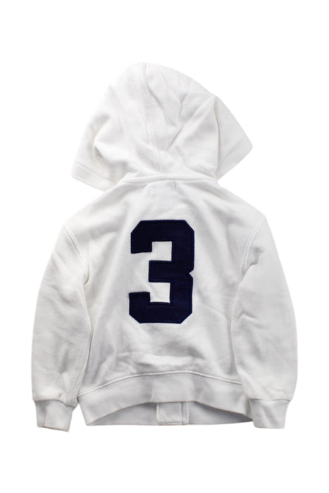 A White Hooded Sweatshirts from Ralph Lauren in size 12-18M for neutral. (Back View)