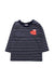 A Navy Long Sleeve Tops from Seed in size 6-12M for neutral. (Front View)