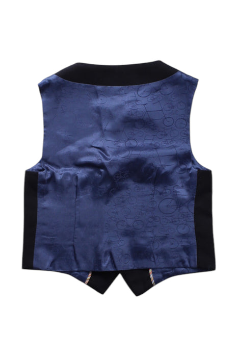 A Black Suit Vests from Paul Smith in size 3T for boy. (Back View)
