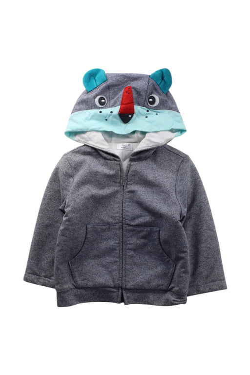 A Grey Puffer/Quilted Coats & Outerwear from Kingkow in size 12-18M for neutral. (Front View)