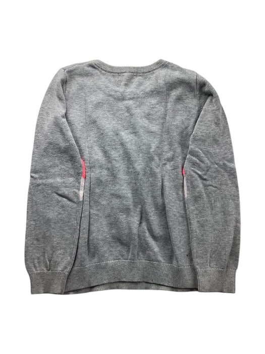 A Grey Knit Sweaters from Seed in size 5T for girl. (Back View)