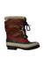 A Multicolour Winter Boots from Burberry in size 4T for girl. (Front View)