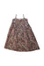 A Multicolour Sleeveless Dresses from Bonpoint in size 3T for girl. (Front View)