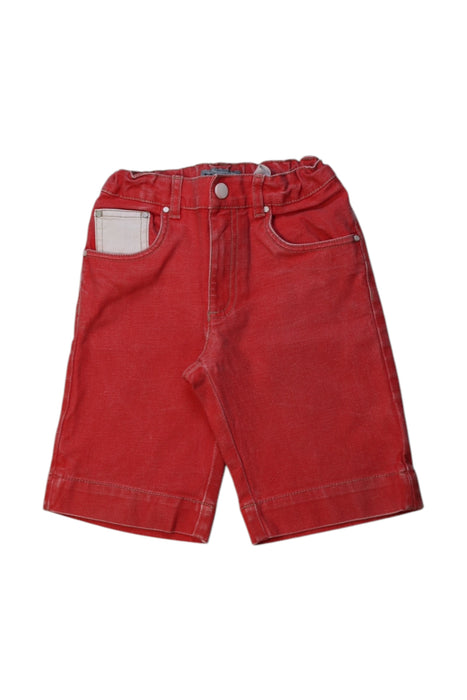A Red Shorts from Bonpoint in size 6T for boy. (Front View)