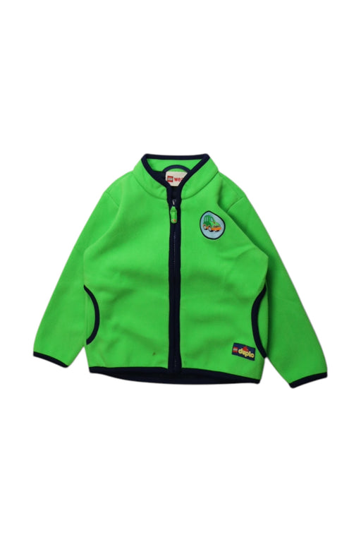 A Green Lightweight Jackets from Lego Wear in size 12-18M for boy. (Front View)
